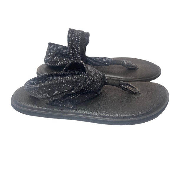 Sanuk Women's Yoga Sling 2 Prints Flips Flops Sandals 1019795 Shibori St… - Picture 3 of 10